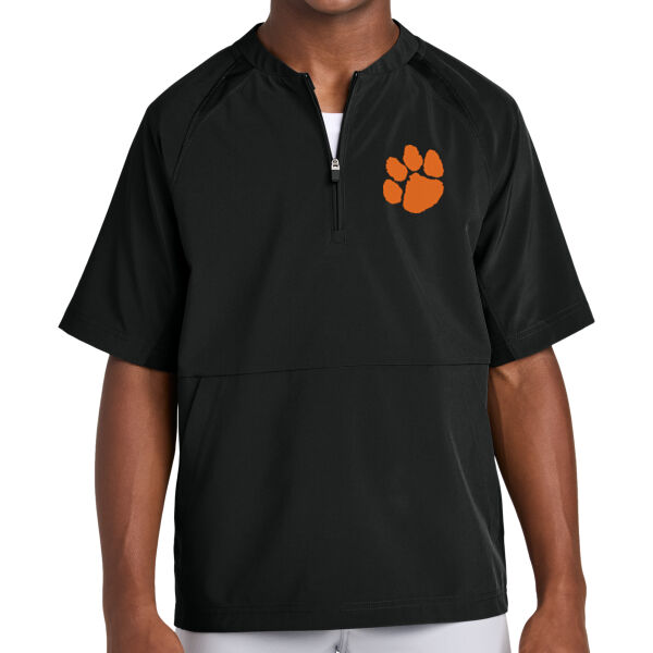 Sport-Tek Youth Repeat 1/2 Zip Short Sleeve Jacket Thumbnail