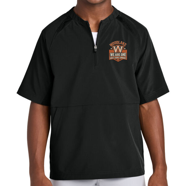 Youth Repeat 1/2 Zip Short Sleeve Jacket Thumbnail