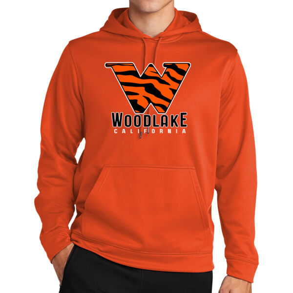 Adult Sport-Tek Wick Fleece Hooded Pullover Thumbnail