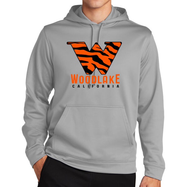 Adult Sport-Tek Wick Fleece Hooded Pullover Thumbnail