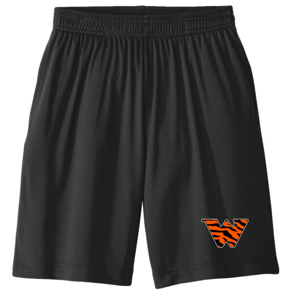 Youth Sport-Tek PosiCharge Competitor Pocketed Shorts Thumbnail